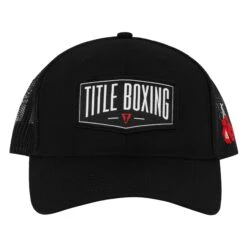TITLE Boxing Banner Adjustable Mesh Snapback Cap -ADIDAS || Nike Sales TCAP79 BK BK 2