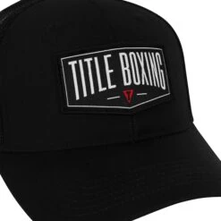 TITLE Boxing Banner Adjustable Mesh Snapback Cap -ADIDAS || Nike Sales TCAP79 BK BK 3