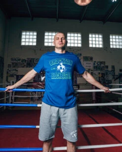 TITLE Boxing Legacy Rocky Marciano Blockbuster Tee -ADIDAS || Nike Sales TLGCY142BL 1