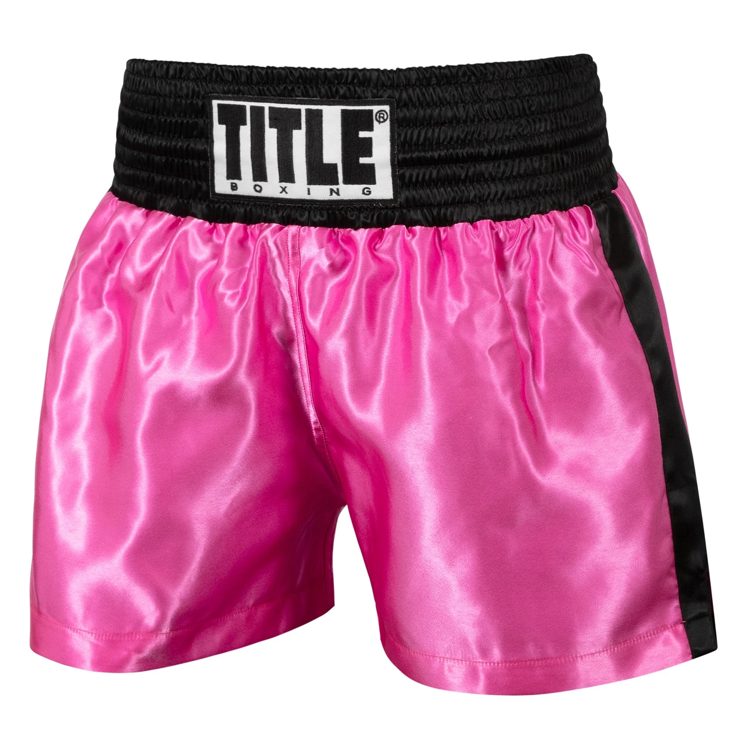 TITLE Boxing Professional Women’s Satin Striped Boxing Trunks 12 TITLE Boxing Professional Women’s Satin Striped Boxing Trunks - Image 12