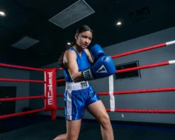 TITLE Boxing Professional Women’s Satin Striped Boxing Trunks 29 TITLE Boxing Professional Women’s Satin Striped Boxing Trunks -ADIDAS || Nike Sales TPBTW2BLWH 2