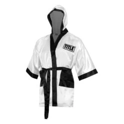 TITLE Boxing Fingertip Robe 32 TITLE Boxing Fingertip Robe -ADIDAS || Nike Sales TSRF2 WH BK 2