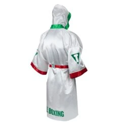TITLE Boxing Pro Full Length Boxing Robe 23 TITLE Boxing Pro Full Length Boxing Robe -ADIDAS || Nike Sales TSRFL2 RD WH GN 02