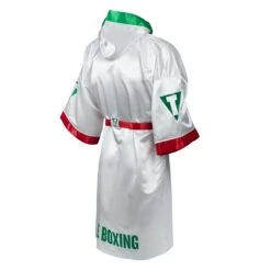 TITLE Boxing Pro Full Length Boxing Robe 24 TITLE Boxing Pro Full Length Boxing Robe -ADIDAS || Nike Sales TSRFL2 RD WH GN 04