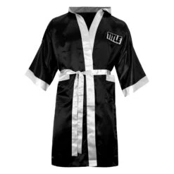 TITLE Boxing Pro Full Length Robe 3.0 26 TITLE Boxing Pro Full Length Robe 3.0 -ADIDAS || Nike Sales TSRFL3 BK WH 1