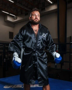 TITLE Boxing Pro Full Length Robe 3.0 24 TITLE Boxing Pro Full Length Robe 3.0 -ADIDAS || Nike Sales TSRFL3BK 2