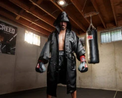 TITLE Boxing Full Length Robe -ADIDAS || Nike Sales TSRFLBK 1