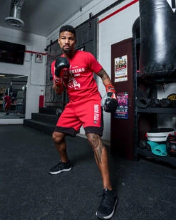 TITLE Boxing Dual Stripe Sweat Shorts -ADIDAS || Nike Sales TTSV4RDBK 1