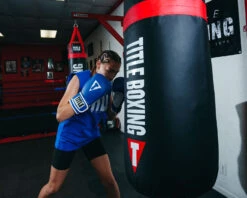 TITLE Boxing Pro Style Leather Training Gloves 3.0 -ADIDAS || Nike Sales TVVTG3BL 1