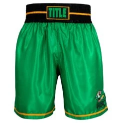 WBC By TITLE Boxing Professional Boxing Trunks 22 WBC By TITLE Boxing Professional Boxing Trunks -ADIDAS || Nike Sales WBCBT GN BK 2