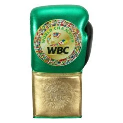 WBC By TITLE Boxing Green Belt Sparring Gloves -ADIDAS || Nike Sales WGBSG GN GD BK 3