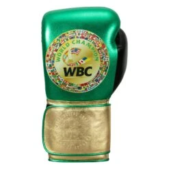 WBC By TITLE Boxing Green Belt Training Gloves 1.0 25 WBC By TITLE Boxing Green Belt Training Gloves 1.0 -ADIDAS || Nike Sales WGBTG GN GD BK 3