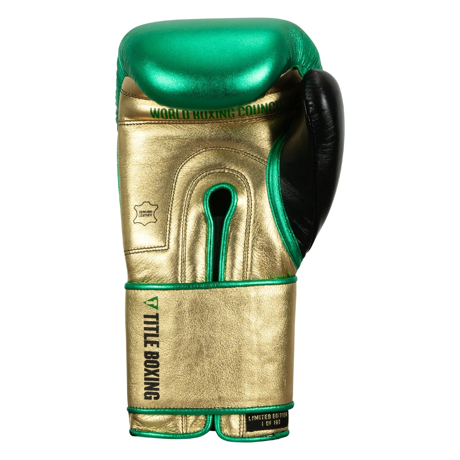 WBC By TITLE Boxing Green Belt Training Gloves 1.0 11 WBC By TITLE Boxing Green Belt Training Gloves 1.0 - Image 11