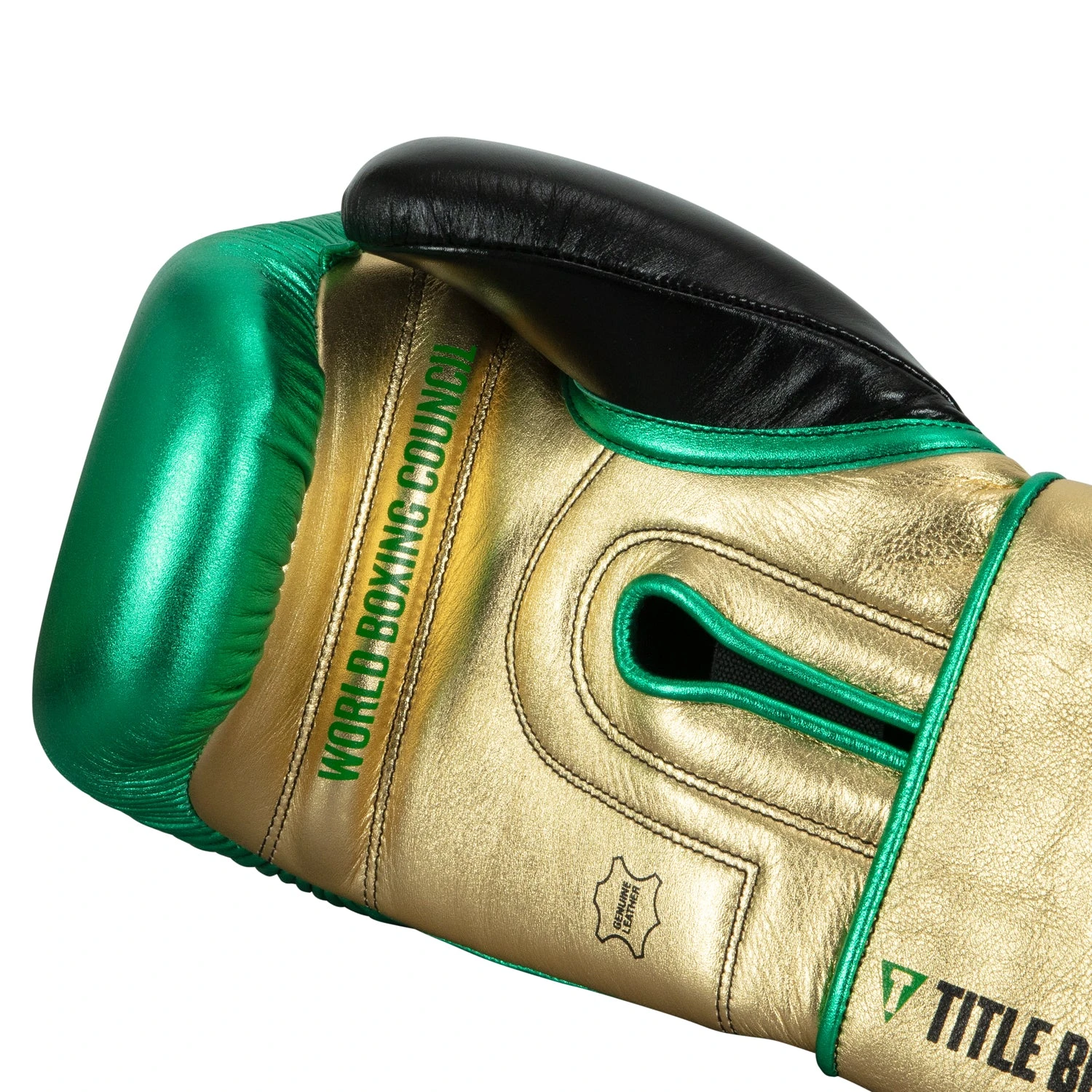 WBC By TITLE Boxing Green Belt Training Gloves 1.0 13 WBC By TITLE Boxing Green Belt Training Gloves 1.0 - Image 13