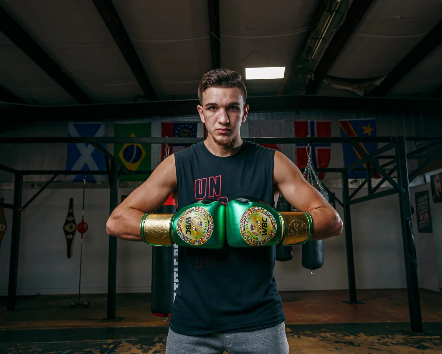 WBC By TITLE Boxing Green Belt Training Gloves 1.0 14 WBC By TITLE Boxing Green Belt Training Gloves 1.0 - Image 14