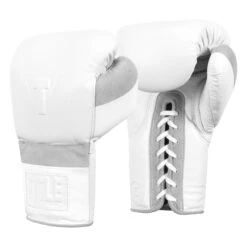 TITLE White Boxing Lace Sparring Gloves 2.0 -ADIDAS || Nike Sales WHSG2 2