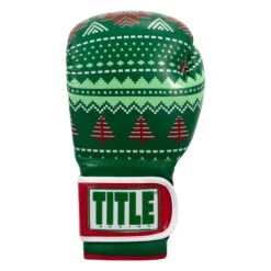 TITLE Boxing Limited Edition Deck The Halls Bag Gloves -ADIDAS || Nike Sales XMASBG GN 3