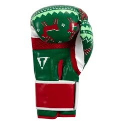 TITLE Boxing Limited Edition Deck The Halls Bag Gloves -ADIDAS || Nike Sales XMASBG GN 4