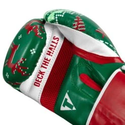 TITLE Boxing Limited Edition Deck The Halls Bag Gloves -ADIDAS || Nike Sales XMASBG GN 5