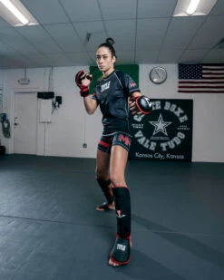 TITLE MMA Conflict Stand Up Shin Guards -ADIDAS || Nike Sales XMSGBKRD 3