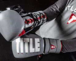 TITLE Boxing Leather Enforcer Pro Sparring Gloves -ADIDAS || Nike Sales XRVCSGGR 2