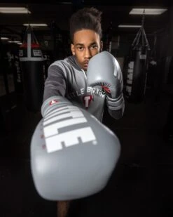 TITLE Boxing Leather Enforcer Pro Sparring Gloves -ADIDAS || Nike Sales XRVCSGGR 3