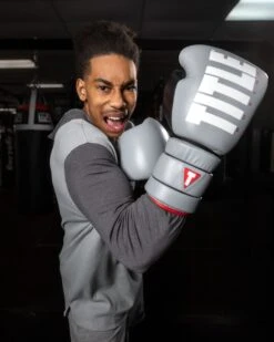 TITLE Boxing Leather Enforcer Pro Sparring Gloves -ADIDAS || Nike Sales XRVCSGGR 4