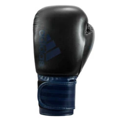 Adidas Hybrid 100 Boxing Gloves -ADIDAS || Nike Sales adih100 bk bl 003