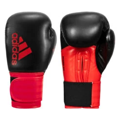 Adidas Hybrid 100 Boxing Gloves -ADIDAS || Nike Sales adih100 bk rd 001 1