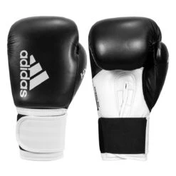 Adidas Hybrid 100 Boxing Gloves -ADIDAS || Nike Sales adih100 bk wh 001 2