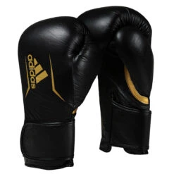 Adidas Speed 175 Leather Training Gloves -ADIDAS || Nike Sales adisbg175 bk gd 1 3