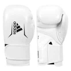 Adidas Speed 175 Leather Training Gloves -ADIDAS || Nike Sales adisbg175 wh bk 001 2