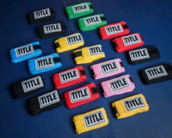 TITLE Boxing Advanced Semi-Elastic 110” Assorted Hand Wraps (10 Pair) -ADIDAS || Nike Sales asahw10 2 1