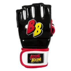 BOOM BOOM Boxing Bomber Youth MMA Gloves -ADIDAS || Nike Sales bbmmgy bk wh rd 03