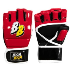 BOOM BOOM Boxing Bomber Youth MMA Gloves -ADIDAS || Nike Sales bbmmgy rd bk wh 01