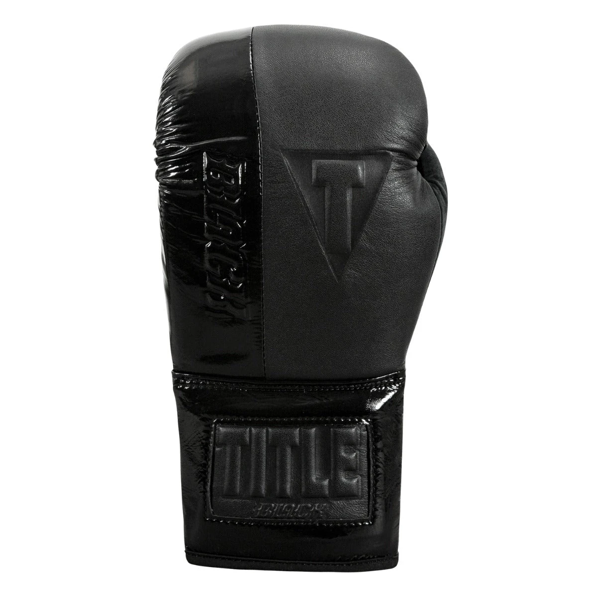 TITLE Black Blast Lace Training Gloves 4 TITLE Black Blast Lace Training Gloves - Image 4