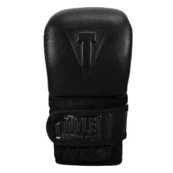 TITLE Black Old School Leather Pro Bag Gloves -ADIDAS || Nike Sales bktbg 003