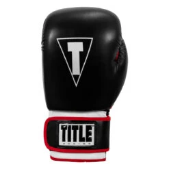 TITLE Boxing Leather Big League Bag Gloves -ADIDAS || Nike Sales blbg2 bk rd 03