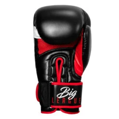 TITLE Boxing Leather Big League Bag Gloves -ADIDAS || Nike Sales blbg2 bk rd 04