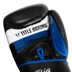 TITLE Boxing Leather Big League Training Gloves 14 TITLE Boxing Leather Big League Training Gloves -ADIDAS || Nike Sales bltg2 bk bl 05