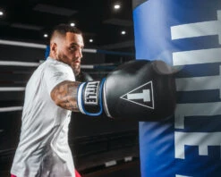 TITLE Boxing Leather Big League Training Gloves 17 TITLE Boxing Leather Big League Training Gloves -ADIDAS || Nike Sales bltg2 bk bl wh 3 1