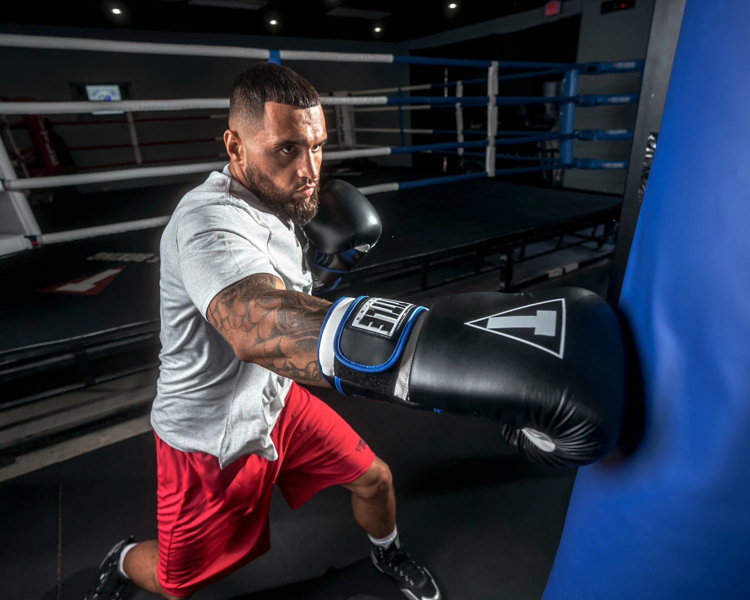 TITLE Boxing Leather Big League Training Gloves 7 TITLE Boxing Leather Big League Training Gloves - Image 7