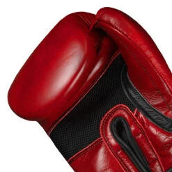 TITLE Boxing Blood Red Leather Training Gloves -ADIDAS || Nike Sales brtg rd 005