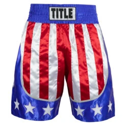 TITLE Boxing USA Trunks 4.0 -ADIDAS || Nike Sales btusa4 rd wh bl 02