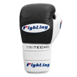 Fighting Tri-Tech Tenacious Lace Training Gloves -ADIDAS || Nike Sales fs3ttgl bk wh 003