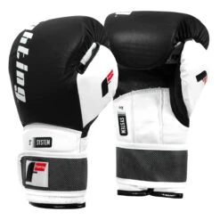 Fighting S2 GEL Power Sparring Gloves -ADIDAS || Nike Sales fspgsg bk wh 002