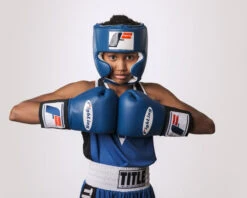 Fighting USA Boxing Competition Headgear With Cheeks -ADIDAS || Nike Sales fsuch bl 1 1