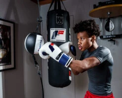 Fighting Force Leather Bag Gloves -ADIDAS || Nike Sales ftgfbg wh bl 2 1