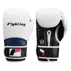 Fighting Ferocity Leather Training Gloves -ADIDAS || Nike Sales ftgtg wh bk bl 1 1