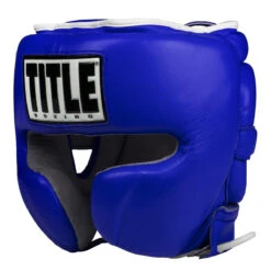 TITLE Boxing Leather Sparring Headgear -ADIDAS || Nike Sales fthg bl 1